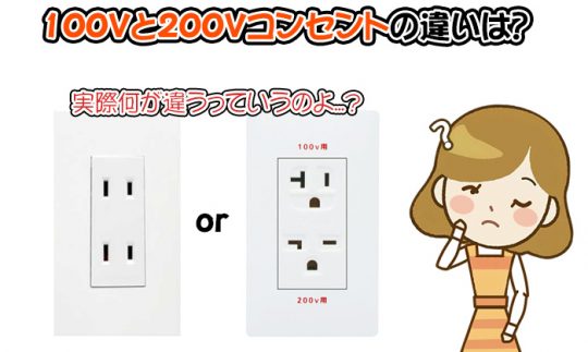 200Vコンセントの工事費用・増設を解説！他のコンセントについても解説 【追加料金も解説】｜街の修理屋さん